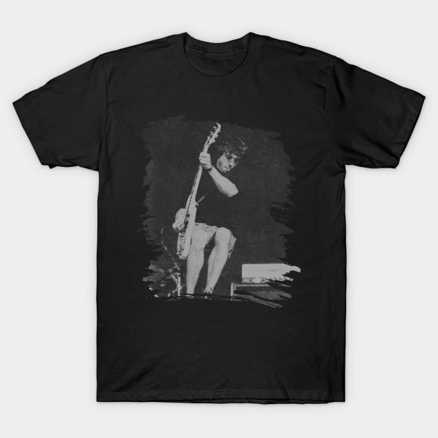 Dave Grohl // Retro Poster T-Shirt by Degiab